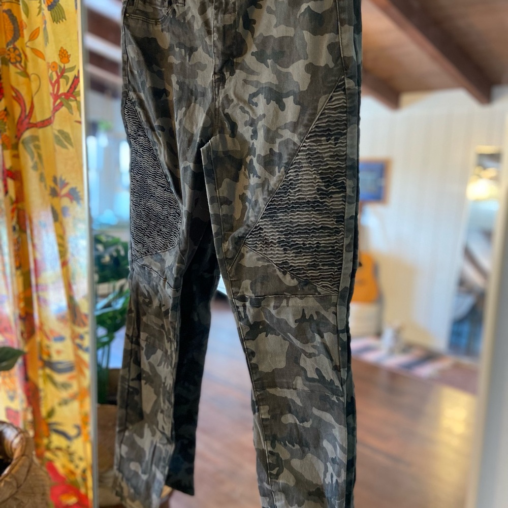 Ashley Mason Camouflage Cargo Pants